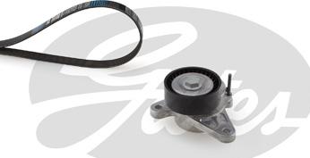 GATES K026PK1028 - Поликлиновий ремінний комплект autocars.com.ua
