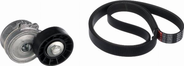 GATES K026PK1218 - Поликлиновий ремінний комплект autocars.com.ua