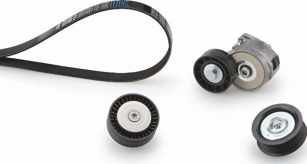 GATES K026PK1395 - Поликлиновий ремінний комплект autocars.com.ua