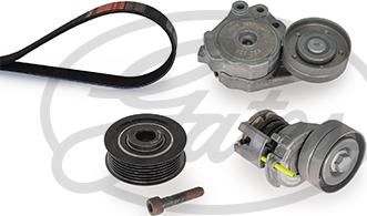GATES K026PK1600 - Поликлиновий ремінний комплект autocars.com.ua