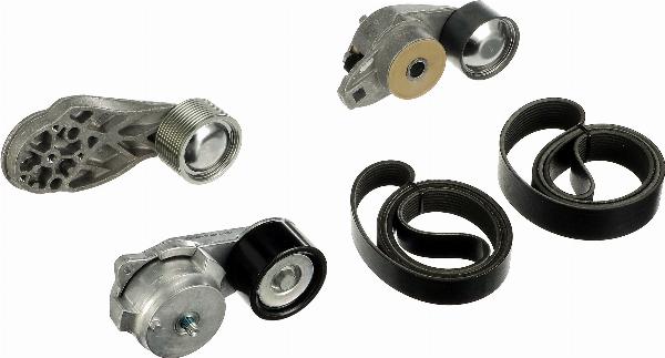 GATES K068PK1538HD - Поликлиновий ремінний комплект autocars.com.ua