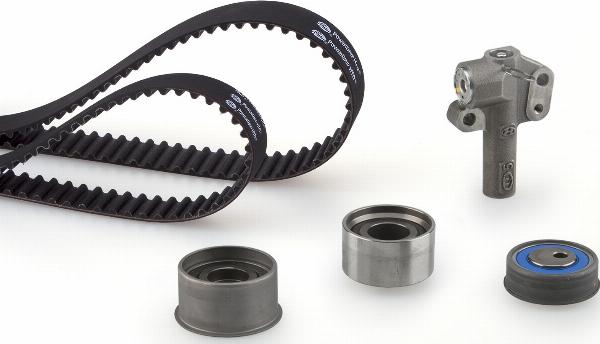 GATES K02T313 - Комплект ременя ГРМ autocars.com.ua