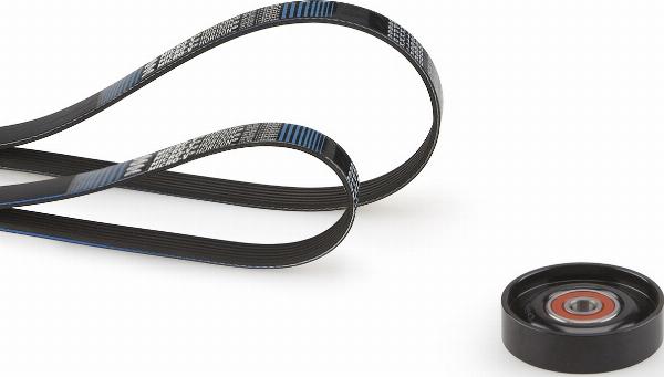 GATES K124PK813 - Поликлиновий ремінний комплект autocars.com.ua