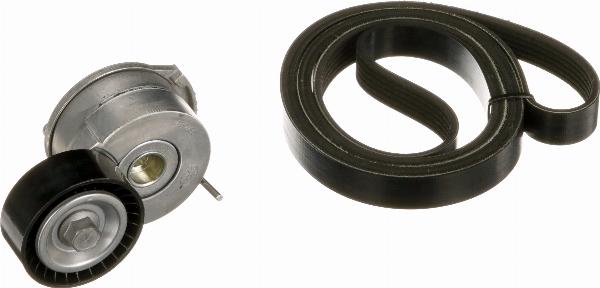 GATES K036PK1245 - Поликлиновий ремінний комплект autocars.com.ua