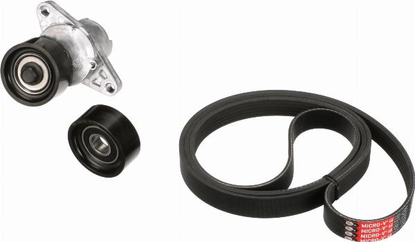 GATES K036PK1750 - Поликлиновий ремінний комплект autocars.com.ua