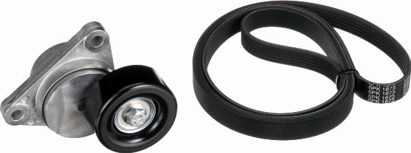 GATES K036PK1873 - Поликлиновий ремінний комплект autocars.com.ua