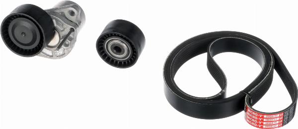 GATES K037PK1685XS - Поликлиновий ремінний комплект autocars.com.ua