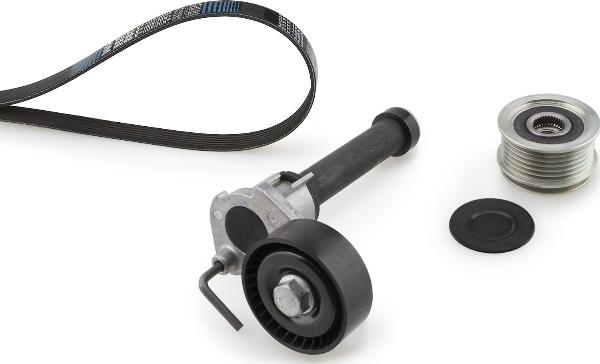 GATES K046PK1113 - Поликлиновий ремінний комплект autocars.com.ua