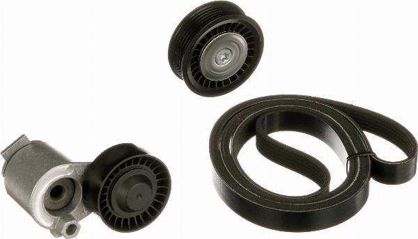 GATES K046PK1198 - Поликлиновий ремінний комплект autocars.com.ua