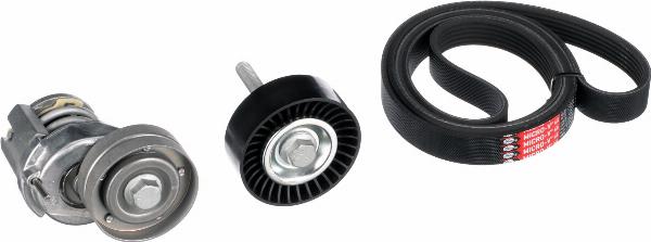 GATES K076PK1735 - Поликлиновий ремінний комплект autocars.com.ua