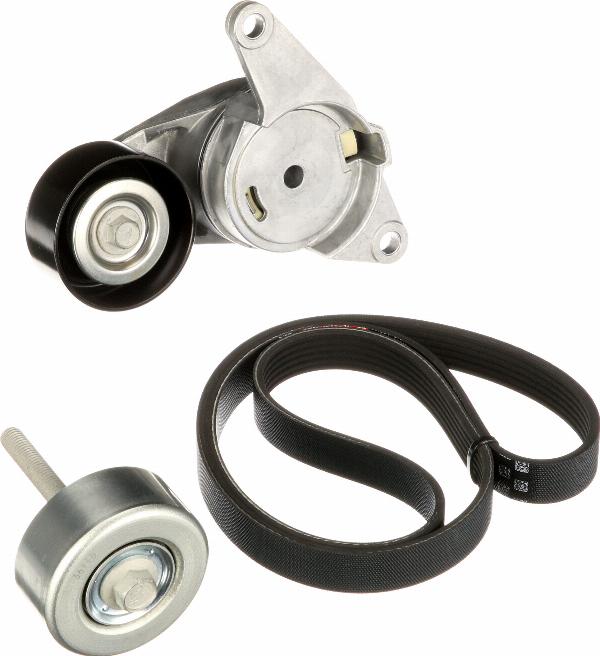 GATES K076PK2413 - Поликлиновий ремінний комплект autocars.com.ua