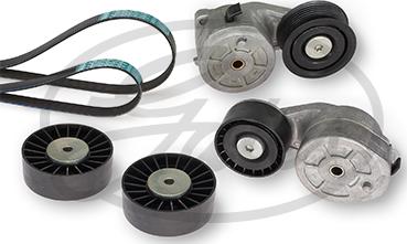 GATES K078PK2080HD - Поликлиновий ремінний комплект autocars.com.ua