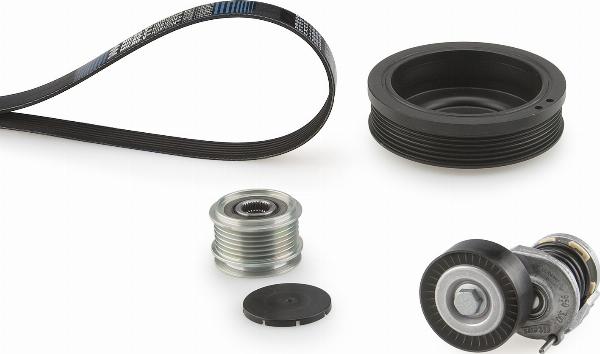 GATES K096PK1070 - Поликлиновий ремінний комплект autocars.com.ua
