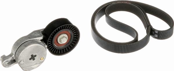 GATES K096PK1245 - Поликлиновий ремінний комплект autocars.com.ua