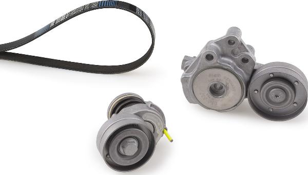 GATES K096PK1700 - Поликлиновий ремінний комплект autocars.com.ua