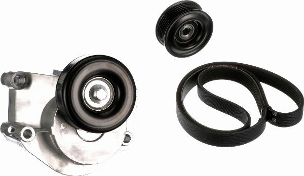 GATES K096PK2228 - Поликлиновий ремінний комплект autocars.com.ua