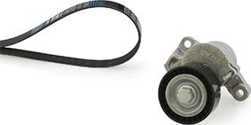 GATES K116PK1078 - Поликлиновий ремінний комплект autocars.com.ua