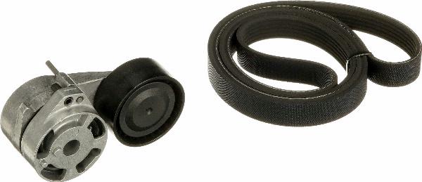GATES K116PK1098 - Поликлиновий ремінний комплект autocars.com.ua