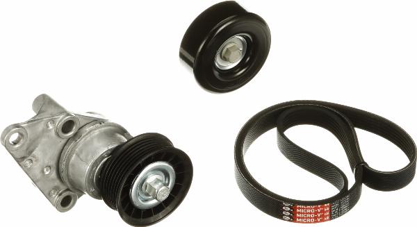 GATES K116PK2373 - Поликлиновий ремінний комплект autocars.com.ua