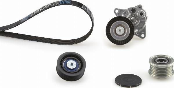 GATES K126PK2270 - Поликлиновий ремінний комплект autocars.com.ua