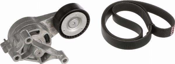 GATES K146PK1053 - Поликлиновий ремінний комплект autocars.com.ua