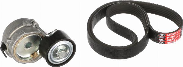 GATES K166PK1043 - Поликлиновий ремінний комплект autocars.com.ua