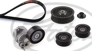 GATES K166PK2260 - Поликлиновий ремінний комплект autocars.com.ua