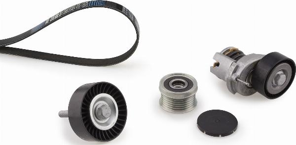 GATES K246PK1735 - Поликлиновий ремінний комплект autocars.com.ua