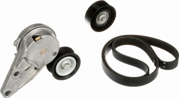 GATES K286PK1555 - Поликлиновий ремінний комплект autocars.com.ua