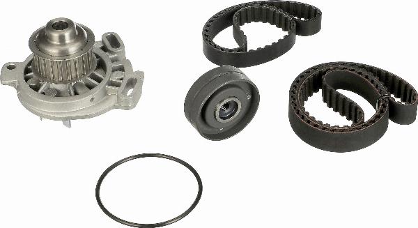 GATES KP15035 - Водяний насос + комплект зубчатого ременя autocars.com.ua