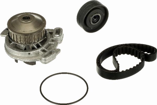 GATES KP15053 - Водяний насос + комплект зубчатого ременя autocars.com.ua