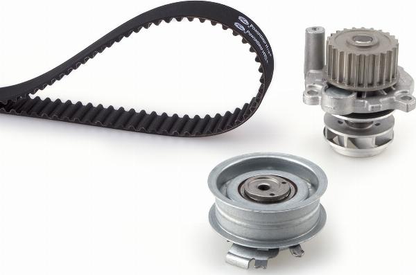 GATES KP15489XS-2 - Водяний насос + комплект зубчатого ременя autocars.com.ua