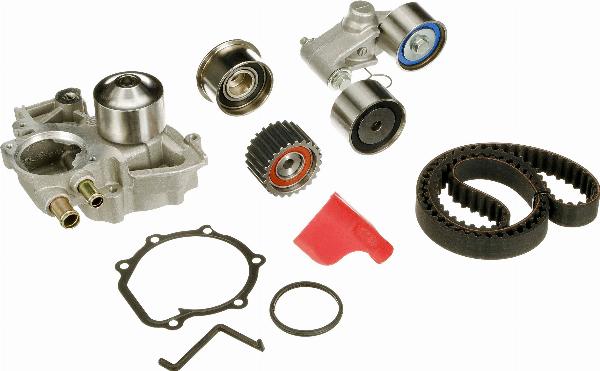 GATES KP15537XS-2 - Водяний насос + комплект зубчатого ременя autocars.com.ua