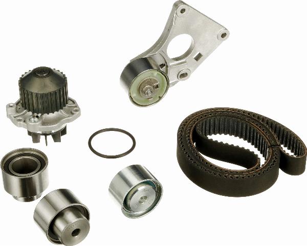 GATES KP15602XS-1 - Водяний насос + комплект зубчатого ременя autocars.com.ua