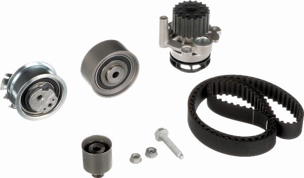 GATES KP15607XS-1 - Водяний насос + комплект зубчатого ременя autocars.com.ua