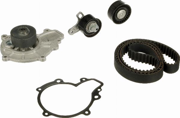 GATES KP15634XS - Водяний насос + комплект зубчатого ременя autocars.com.ua