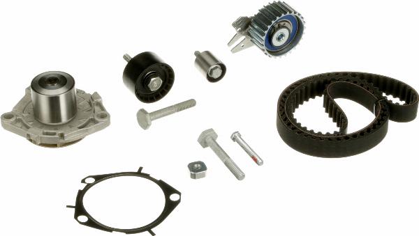GATES KP15663XS - Водяний насос + комплект зубчатого ременя autocars.com.ua