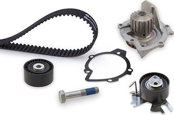 GATES KP15672XS - Водяний насос + комплект зубчатого ременя autocars.com.ua