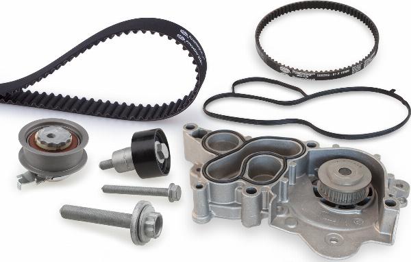 GATES KP15680XS-2 - Водяний насос + комплект зубчатого ременя autocars.com.ua