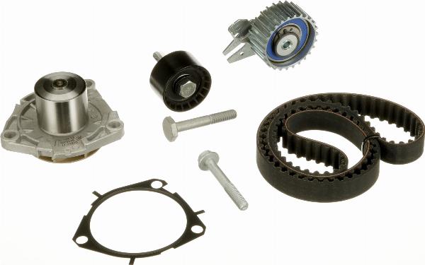 GATES KP15684XS-1 - Водяний насос + комплект зубчатого ременя autocars.com.ua