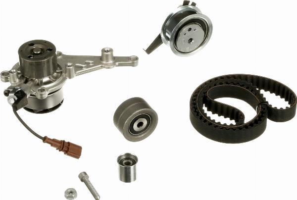 GATES KP15695XS-1 - Водяний насос + комплект зубчатого ременя autocars.com.ua