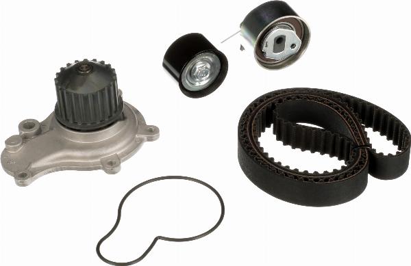 GATES KP1T265-2 - Водяний насос + комплект зубчатого ременя autocars.com.ua