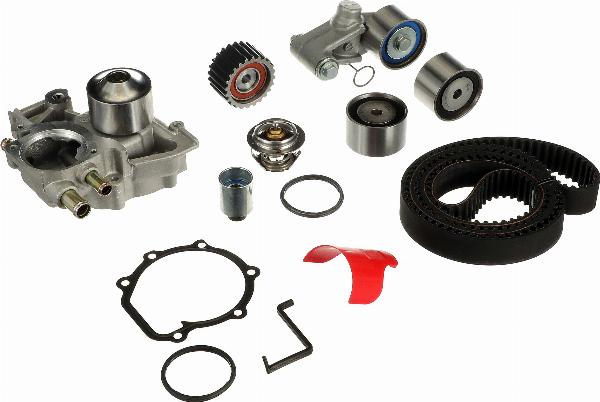 GATES KP1TH15612XS-1 - Водяний насос + комплект зубчатого ременя autocars.com.ua