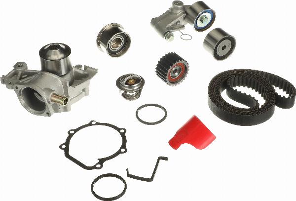 GATES KP1TH25537XS-3 - Водяний насос + комплект зубчатого ременя autocars.com.ua