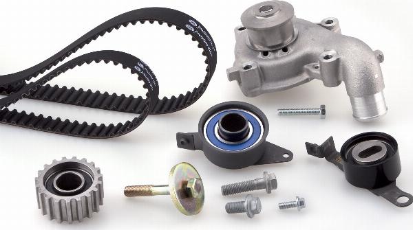 GATES KP25451XS-1 - Водяний насос + комплект зубчатого ременя autocars.com.ua