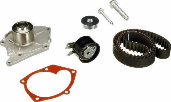 GATES KP25578XS - Водяний насос + комплект зубчатого ременя autocars.com.ua