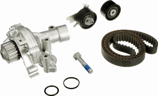 GATES KP25608XS - Водяний насос + комплект зубчатого ременя autocars.com.ua
