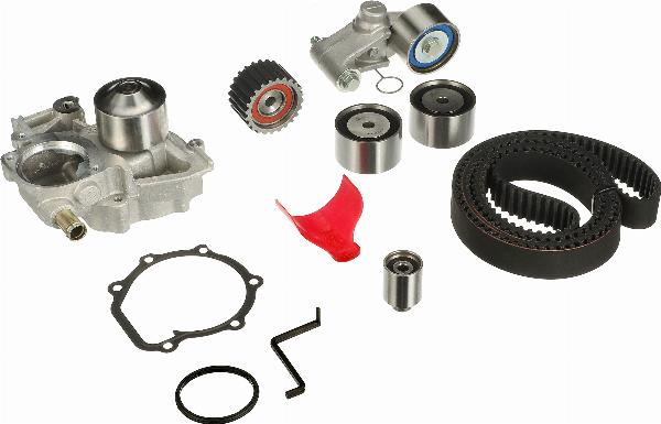 GATES KP25612XS-1 - Водяний насос + комплект зубчатого ременя autocars.com.ua