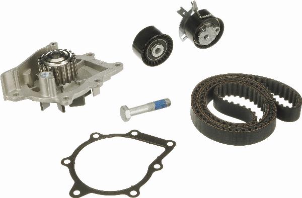 GATES KP25633XS - Водяний насос + комплект зубчатого ременя autocars.com.ua