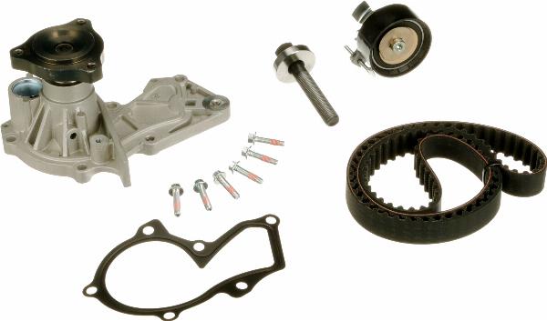 GATES KP25669XS-1 - Водяний насос + комплект зубчатого ременя autocars.com.ua